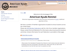 Tablet Screenshot of kyudousa.com